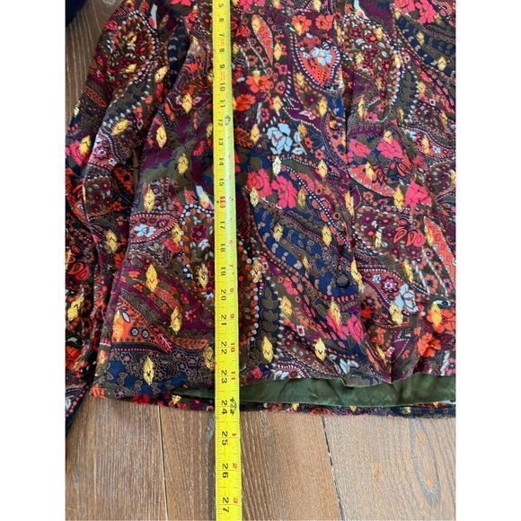 Raoul Paisley Button Down Blouse Size US 6 - Picture 8 of 9